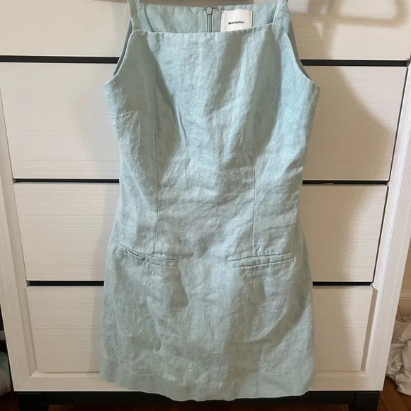 knee length dresses for ladies BEST! Ref Phillipa Linen Mini Dress
